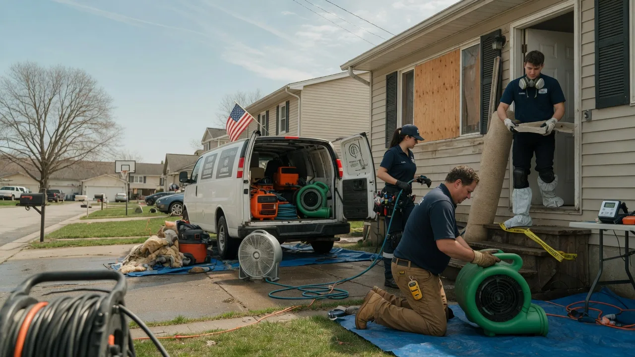 Water Damage Restoration in Allensville, PA near me